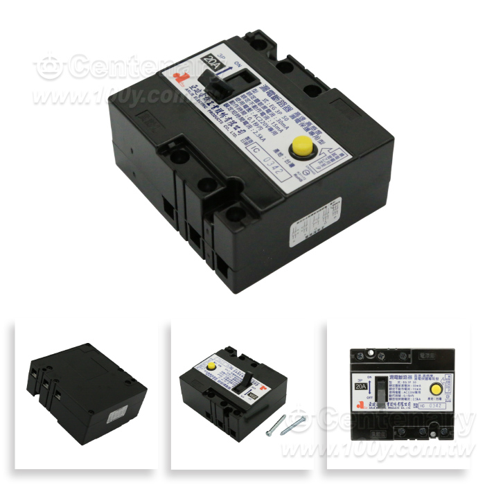 漏電斷路器 3P/20A  - 96141 產品圖片