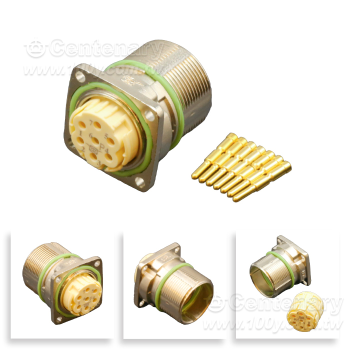 Aviation plug M23 - 163624 Product Image