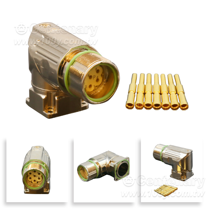 Aviation plug M23 - 163619 Product Image