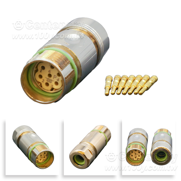 Aviation plug M23 - 163621 Product Image