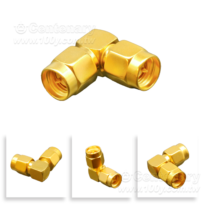 SMA revolution male 90 degree Angle elbow - 163658 Product Image
