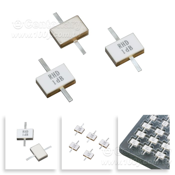 射頻功率衰減器 片式無法蘭30W  0~30dB