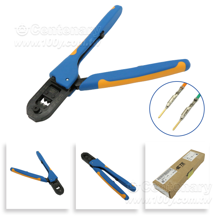 Tool Hand Crimper 18-22AWG SIDE - 96253 Product Image
