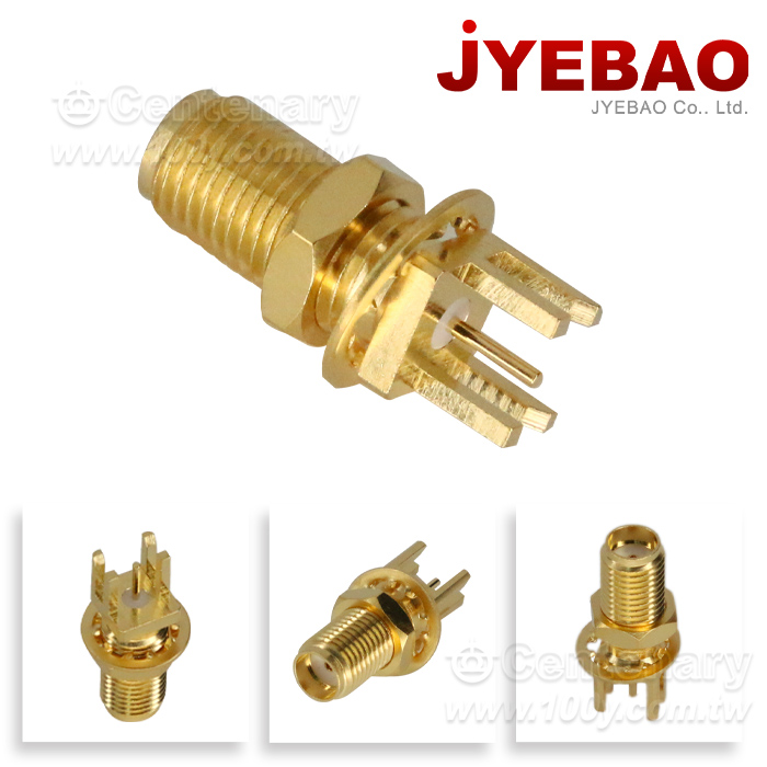 JYEBAO_SMA (M)RA JACK PCB MOUNT - 163668 Product Image