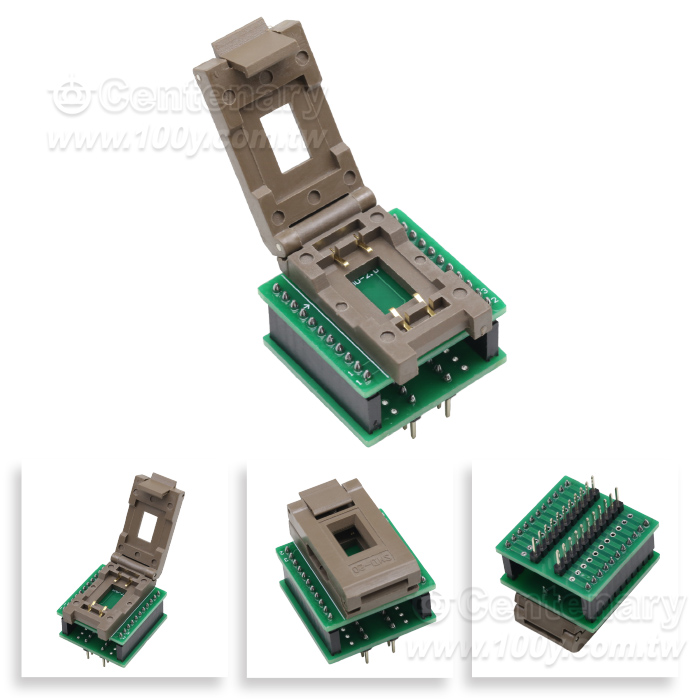 SMD-2.0   Flip-top Kelvin + adapter board - 163994 Product Image