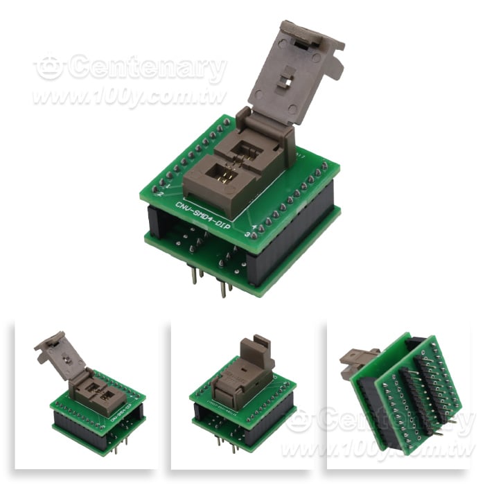 SMD3.2*2.5-4L翻蓋式＋轉接板