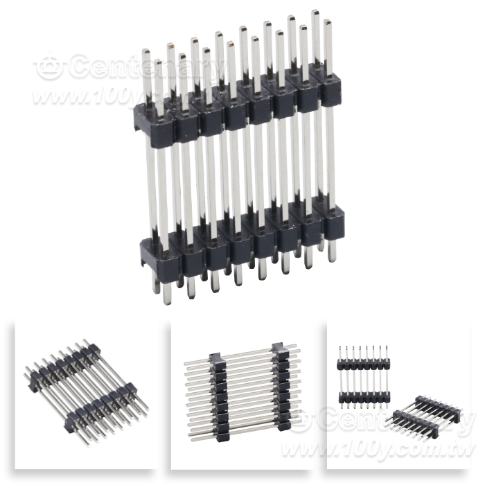 2*8P-Double-layer dual-row pin header - 164168 Product Image