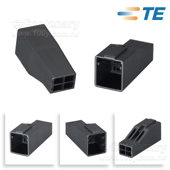 TE/Amp Dynamic D-1000 4P Male Plug - 164184 Product Image