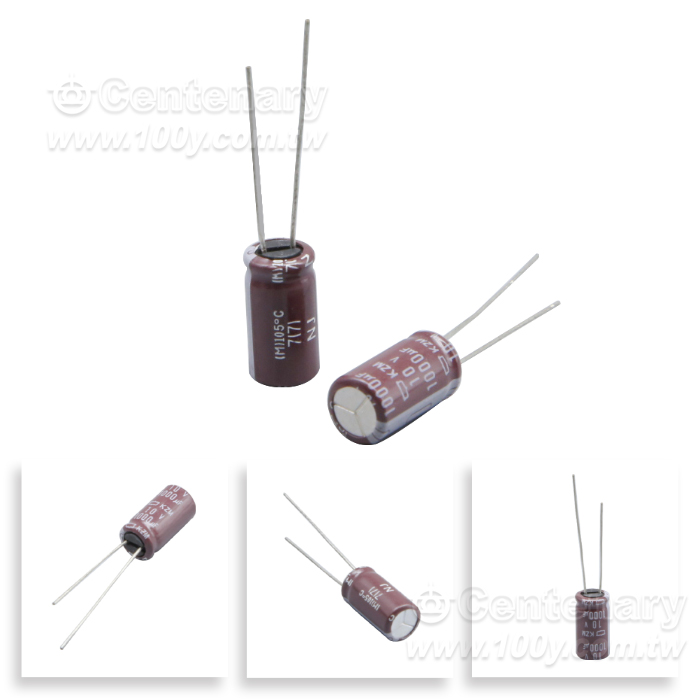 KZG Series Miniature Aluminum Electrolytic Capacitor - 164249 Product Image