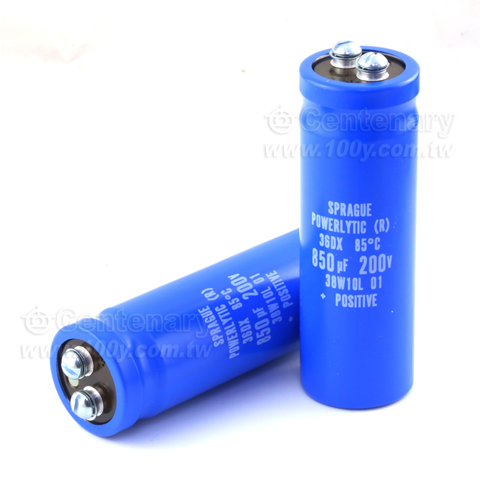 Sprague_Screw Terminal Aluminum Capacitors