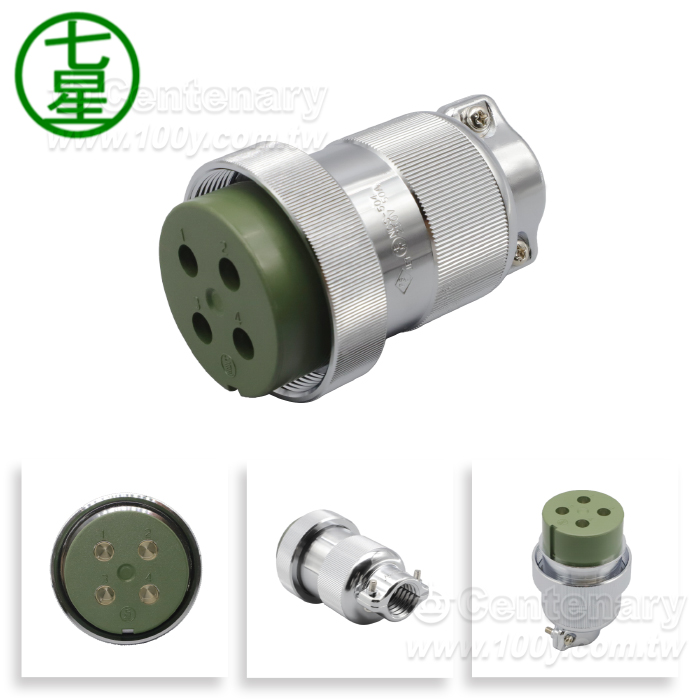 NCS-50 Series Miniature Industrial Circular Connector - 106495 Product Image