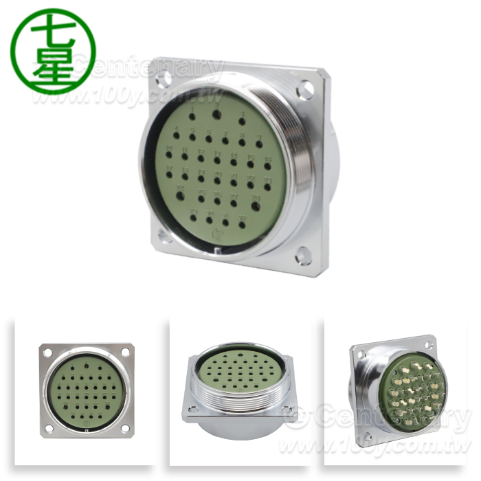 NCS-60 Series -Miniature Industrial Circular Connector - 107271 Product Image