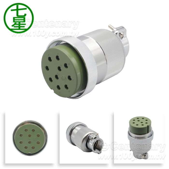 10P 母插頭Female, Plug Shell size:60 - 151426 產品圖片