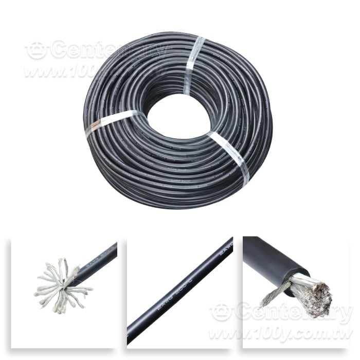 耐高溫特軟硅膠線600V 200℃  矽膠線  黑色