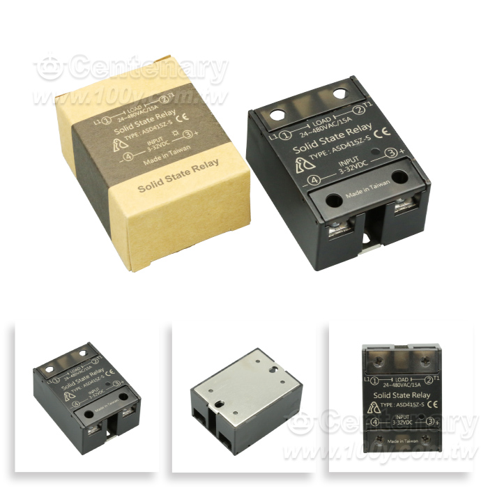 Surface Mounting Power DC-AC SSR - 57838 Product Image