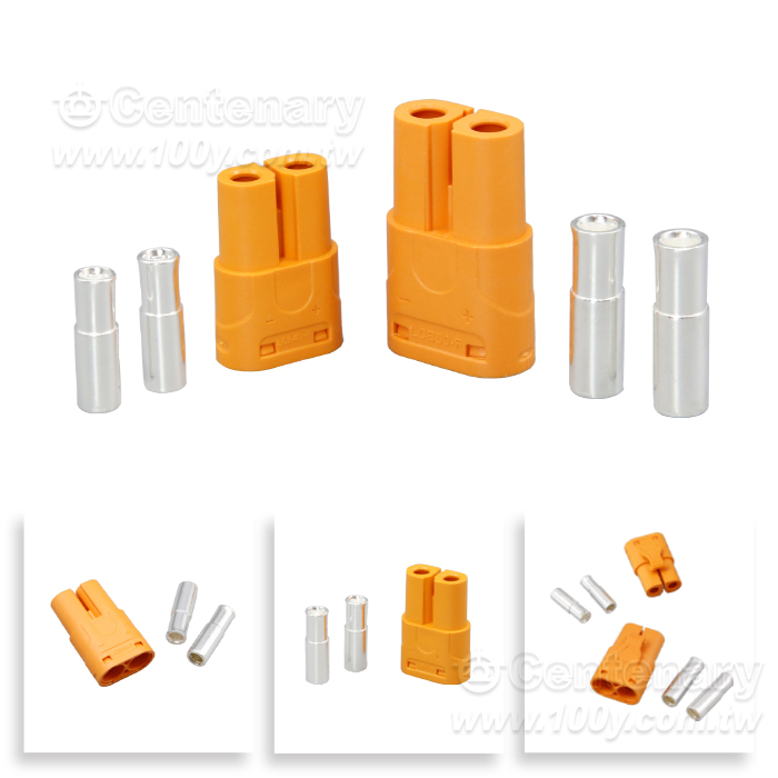 AMASS 銅鍍銀鋰電池插頭 LCB40-F母頭 - 164802 產品圖片