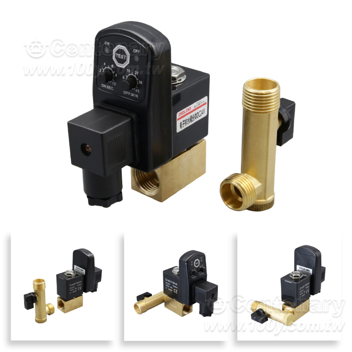 Air Compressor Solenoid Valve - Split Type - 24V - 164843 Product Image