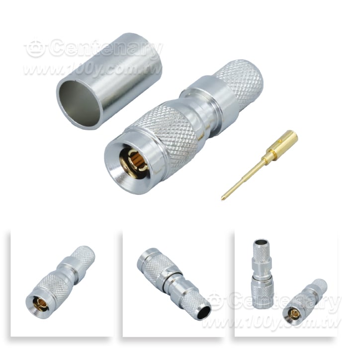CC4連接器 2兆頭 適用 RG59/75-4線纜 2.5GHz - 164964 產品圖片