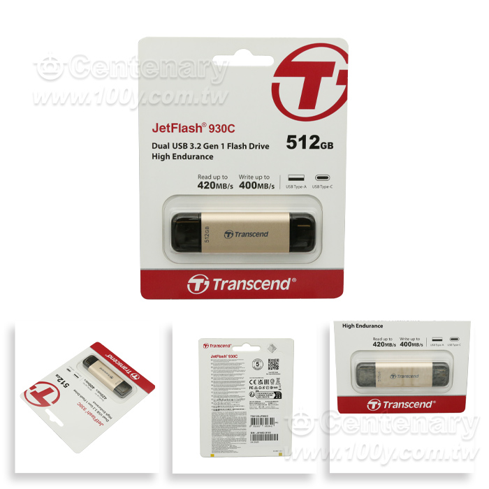 JetFlash 930C 512GB 隨身碟 - 91863 產品圖片