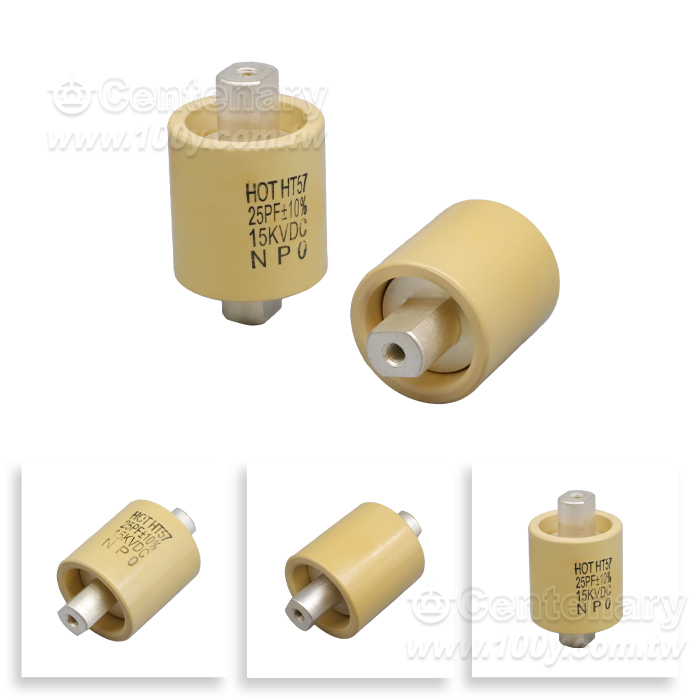 25PF 15KVDC高壓陶瓷介電容 - 165088 產品圖片