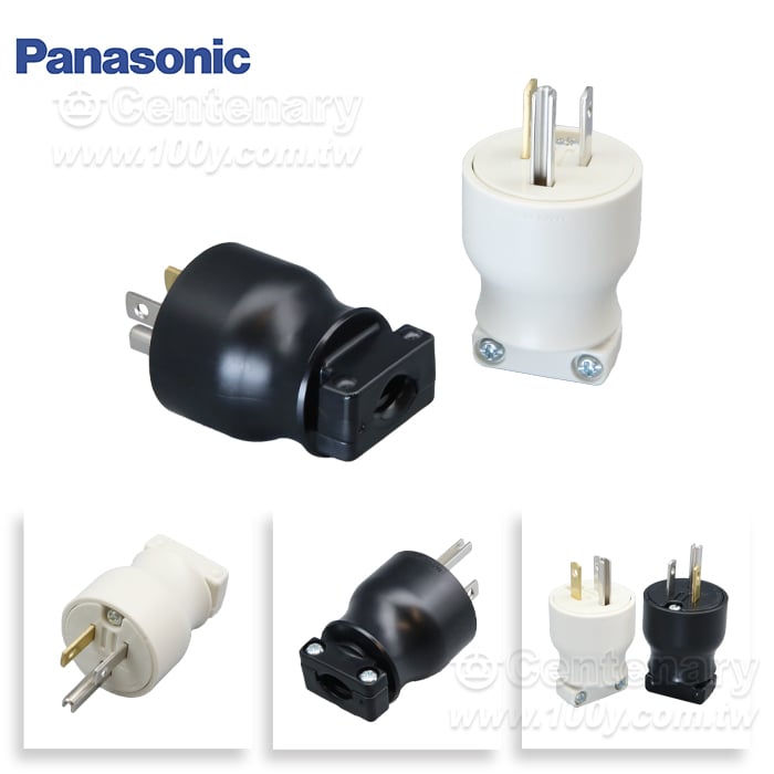 3P插頭15A125V  乳白色 - 165206 產品圖片