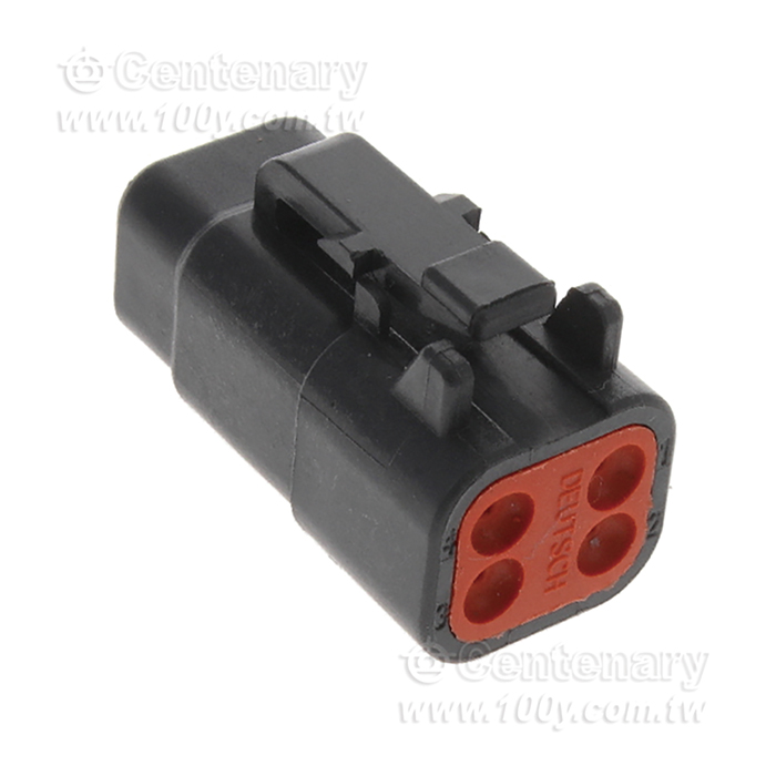 TE/Deutsch_DTM 4P Female Plug - 165434 Product Image