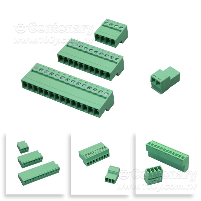 12P 插拔式接線端子-公頭（空中對插） - 165334 產品圖片