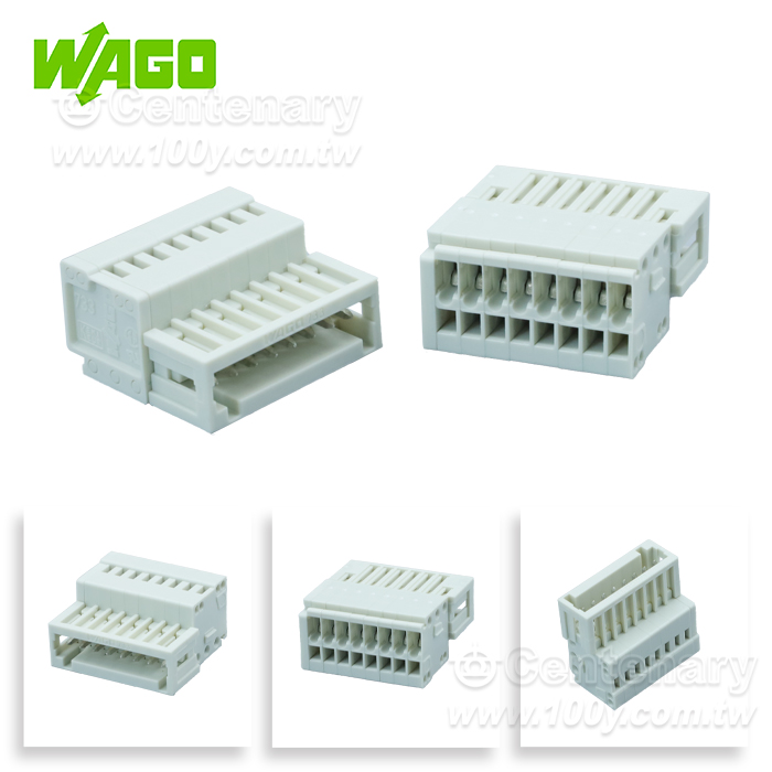 8P 公接頭 P:2.5mm 0.5mm2/150V/4A - 148222 產品圖片