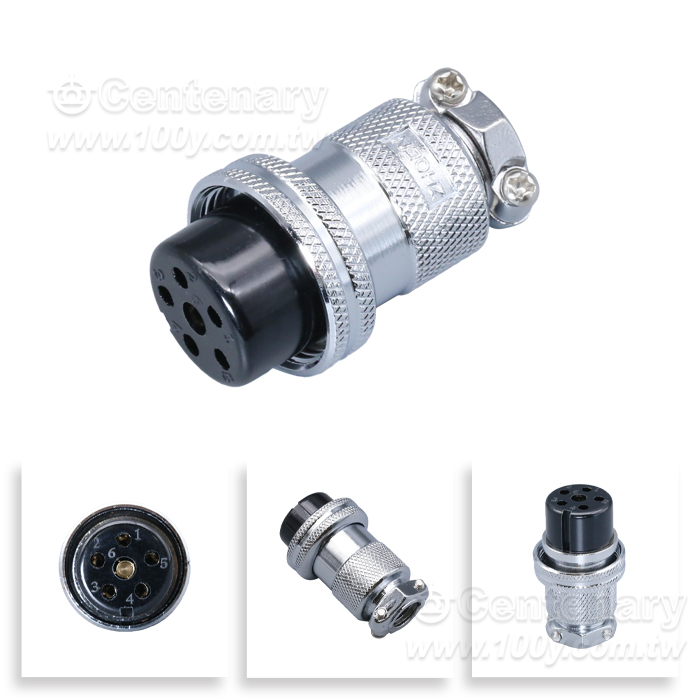 25M-Industial Circular Connector - 121929 Product Image