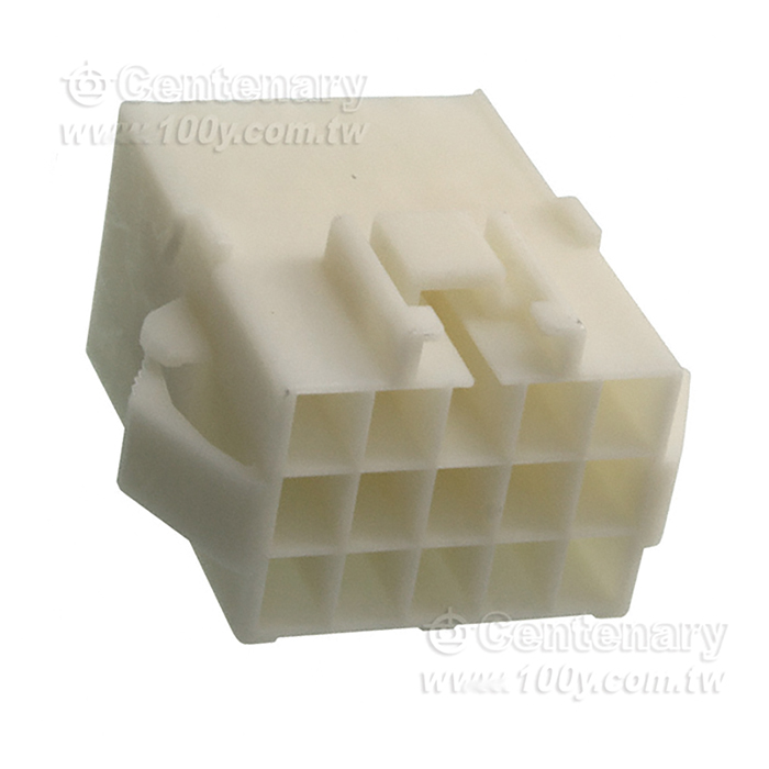 15P公插頭 3.96MM 白色 - 165676 產品圖片