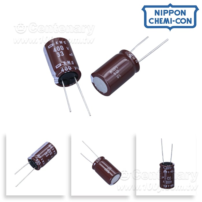 KMG-33uF/400V 16*25mm