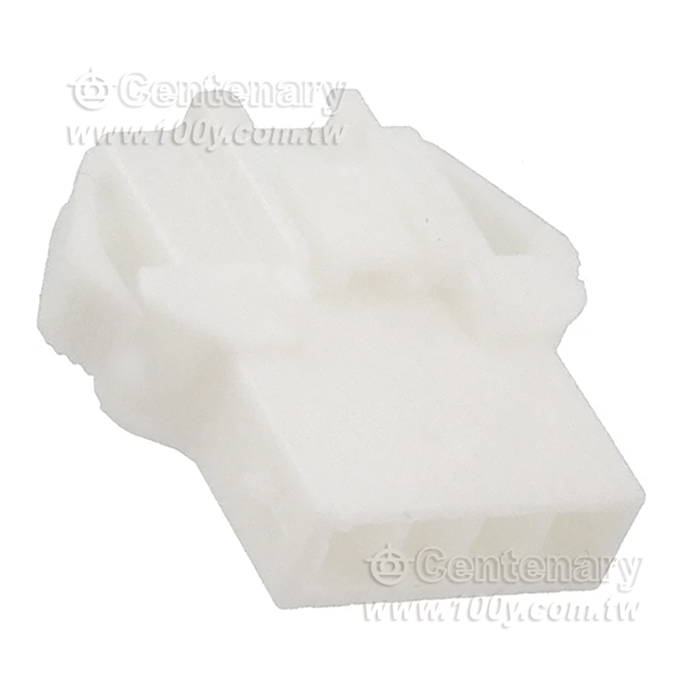 4P母插頭 間距3.96MM  天然色 卡入式 - 165899 產品圖片