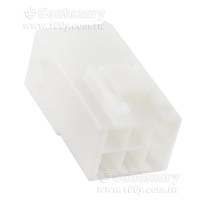 6P母插頭 間距3.96MM  天然色  - 165900 產品圖片
