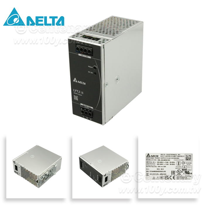 480W/24V 導軌式電源供應器