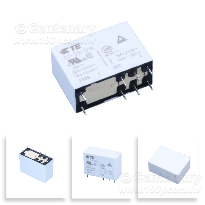 PCB繼電器 24VDC 16A - 165999 產品圖片