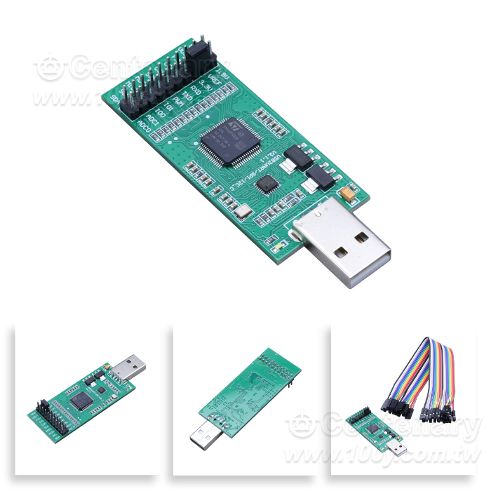 USB轉SPI  IIC I2C 1.8-5V 快速版 - 165952 產品圖片