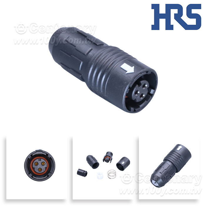 圓形連接器  母頭  3P - 165697 產品圖片