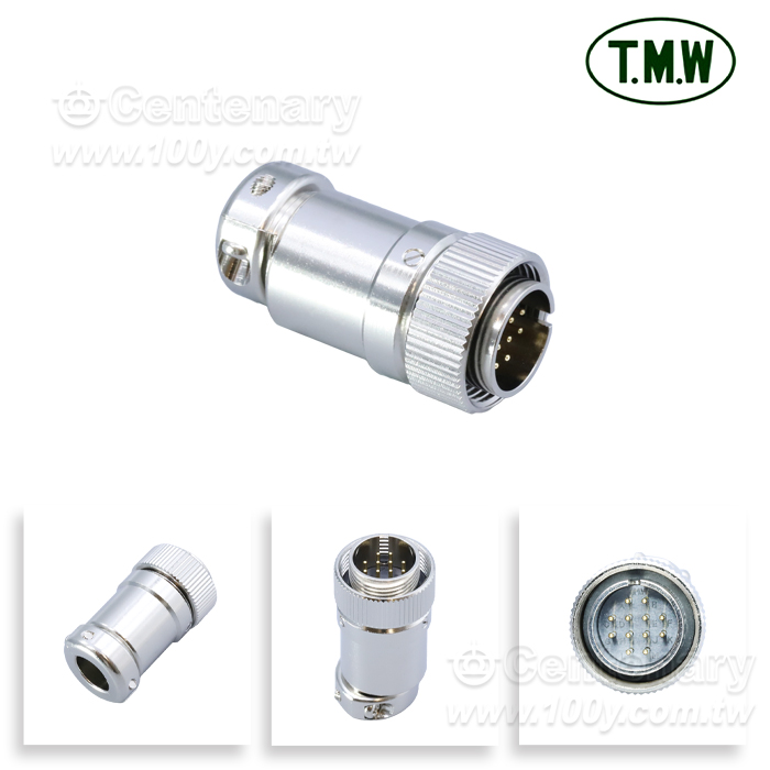公接頭 12P 額定電流/電壓 2A/300V - 166200 產品圖片