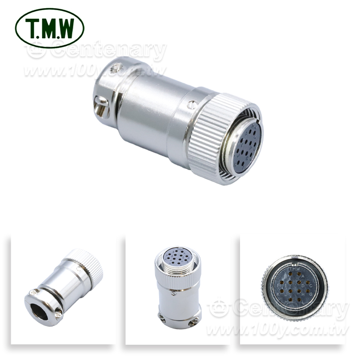 母接頭 12P 額定電流/電壓 2A/300V - 166201 產品圖片