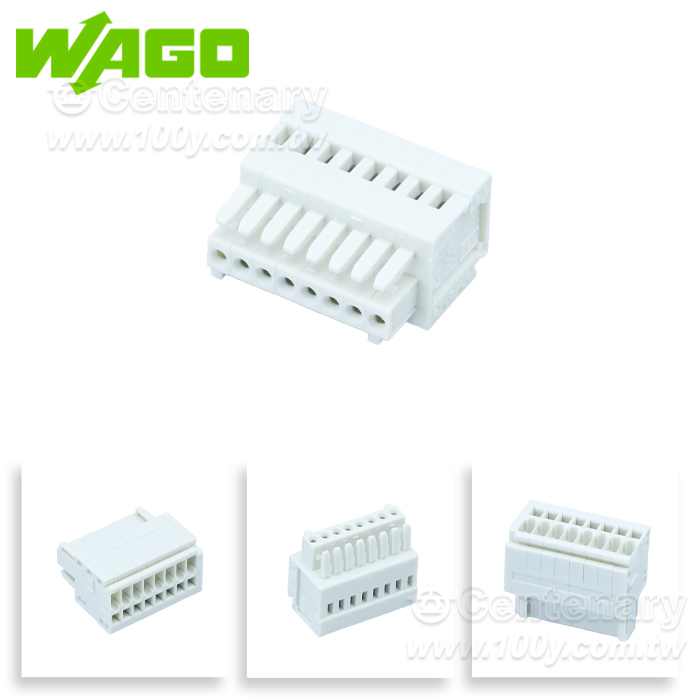 8P 母接頭 P:2.5mm 0.5mm2/150V/4A - 148221 產品圖片
