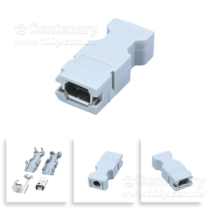 6P Female Connector Welding Type - 166426 Product Image