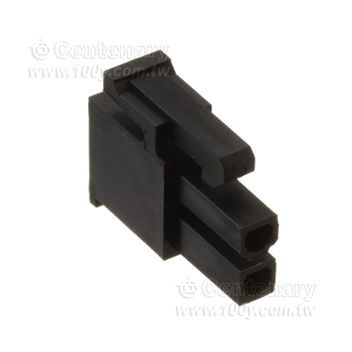 Mini-Fit Jr 5557系列2P母插座 P:4.2mm - 166614 產品圖片