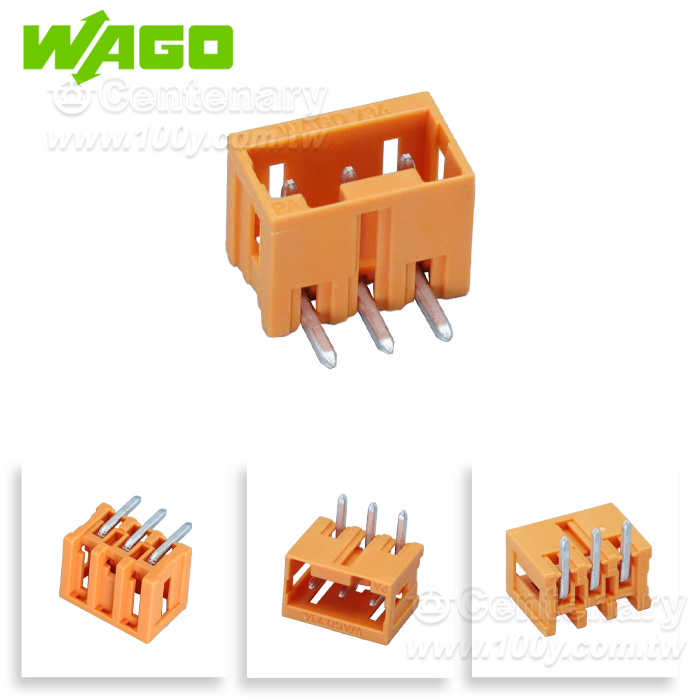 3P針型插座  彎角90°  P:3.81MM - 154055 產品圖片