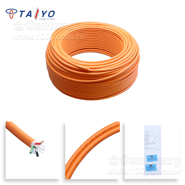 太陽牌高柔性拖鏈信號線 4C*0.75mm2 - 166508 產品圖片