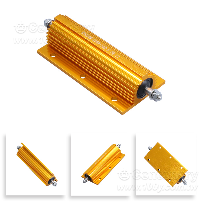 100W 無感黃金鋁電阻 10ohm ±1%【無鉛】 - 136350 產品圖片