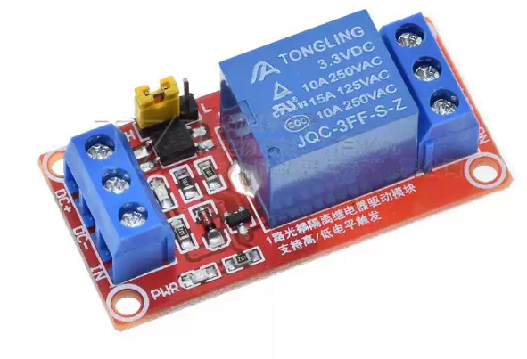 1-Relay-高低電平觸發-DC3.3V-品名規格-2