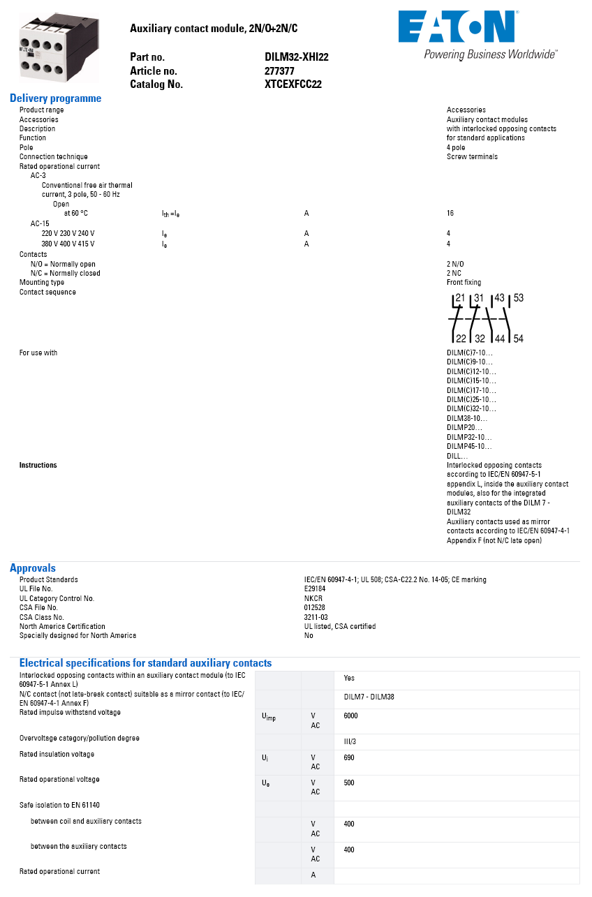 DILM32C-XHI22-品名規格-1