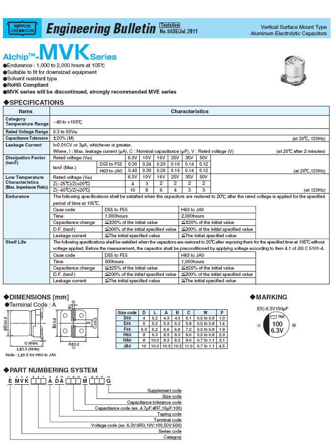 MVK-10uF/35V-規格說明-1