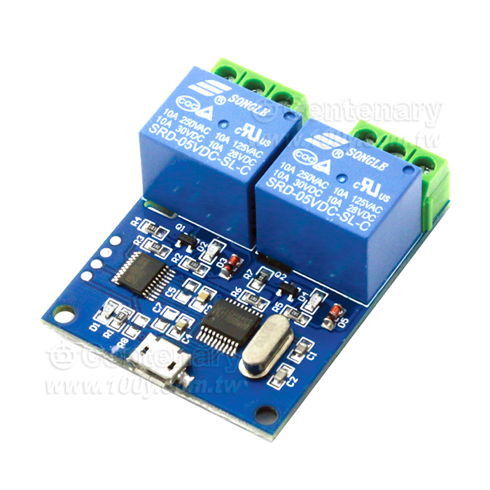 2-Relay-USB-5V-Module-規格說明-5