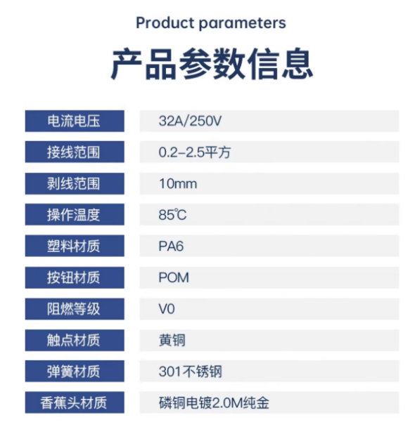 4MM快接香蕉插頭-紅色-品名規格-4